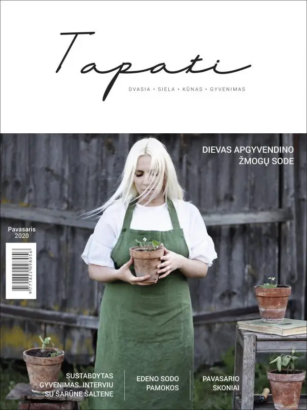 Žurnalo Tapati 2020 pavasaris viršelis